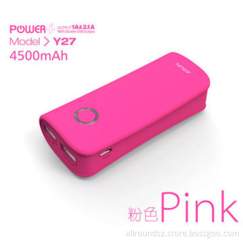 Dual output power bank, 5,200mAh